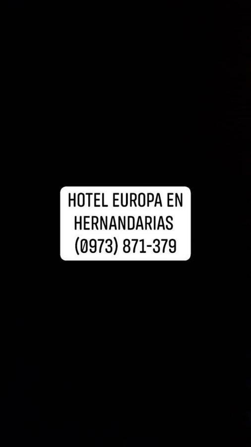 Hotel Europa Hernandarias Exterior foto