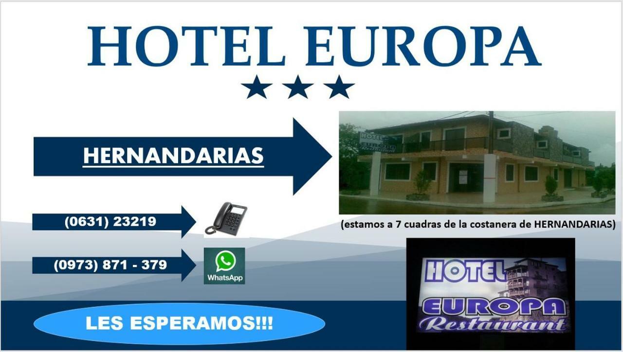 Hotel Europa Hernandarias Exterior foto